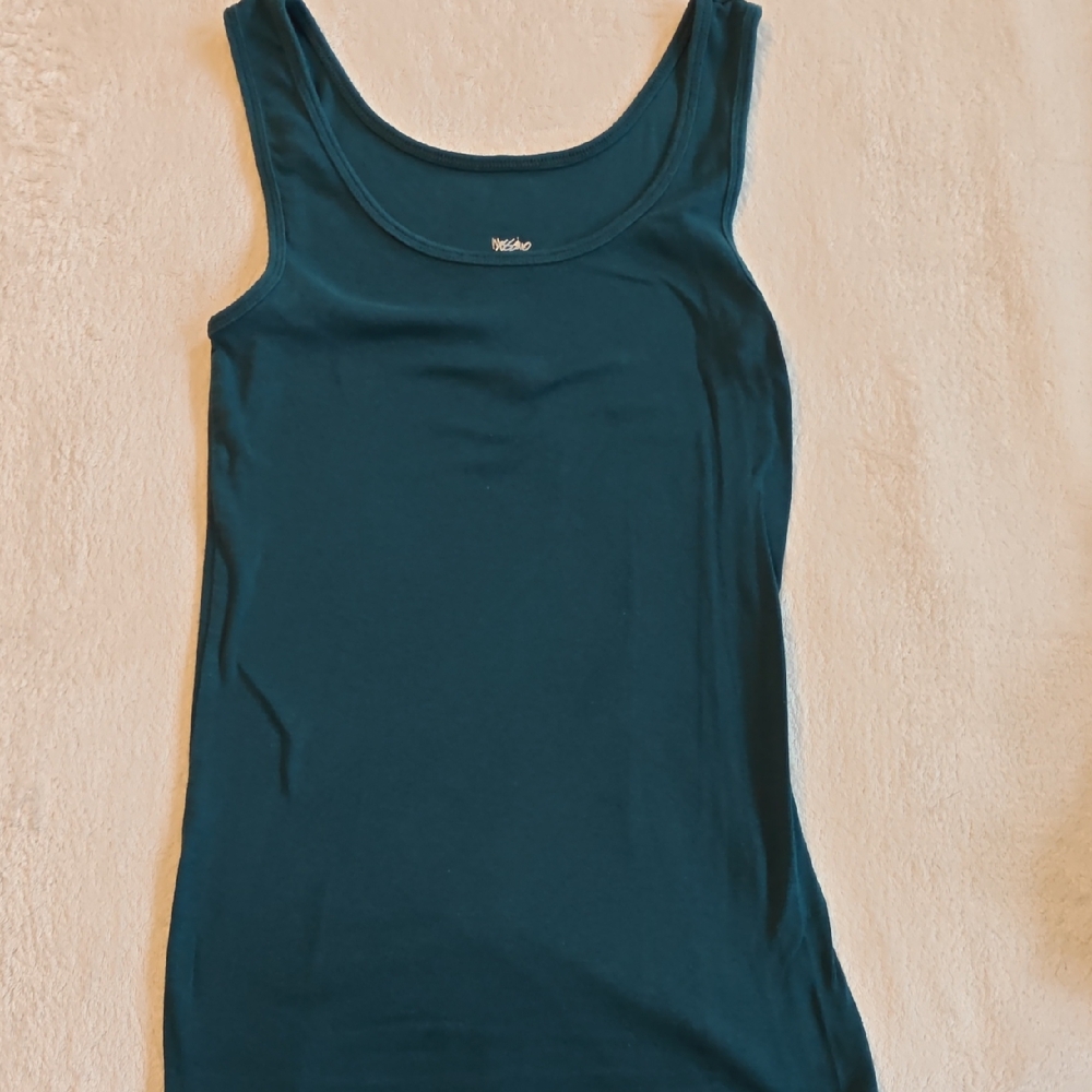 Mossimo Supply Co. Deep Teal Tank Top